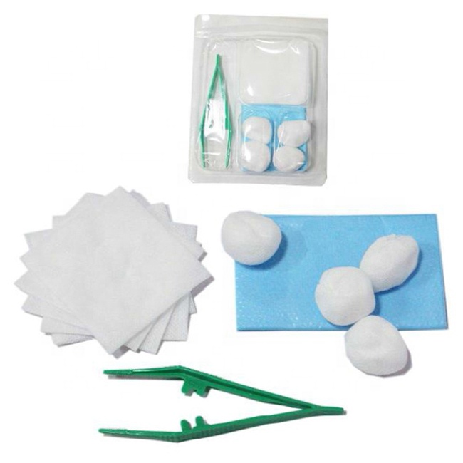 Disposable assured basic dressing set pack