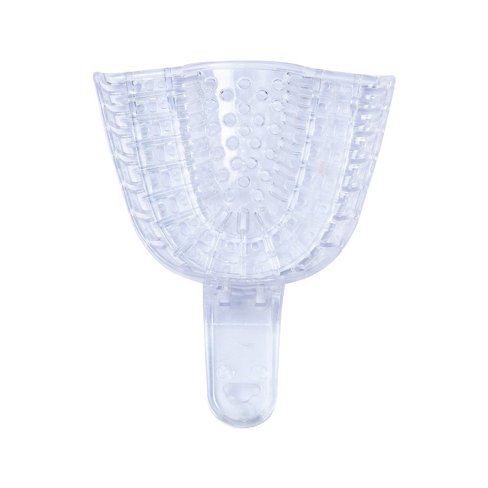 Chinese factory plastic dental transparent impression tray disposable impression trays dental