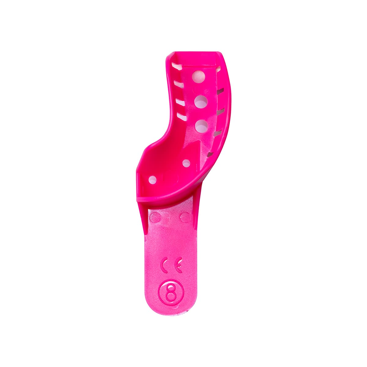 Disposable impression trays pink plastic impression tray dental impression tray