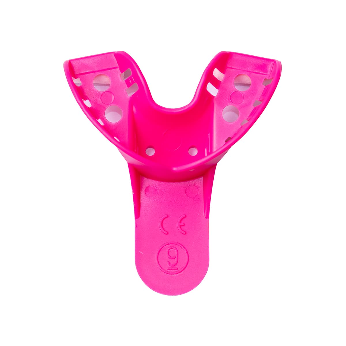 Disposable impression trays pink plastic impression tray dental impression tray