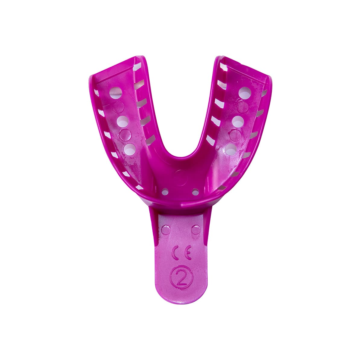 Disposable impression tray purple plastic impression tray dental impression tray