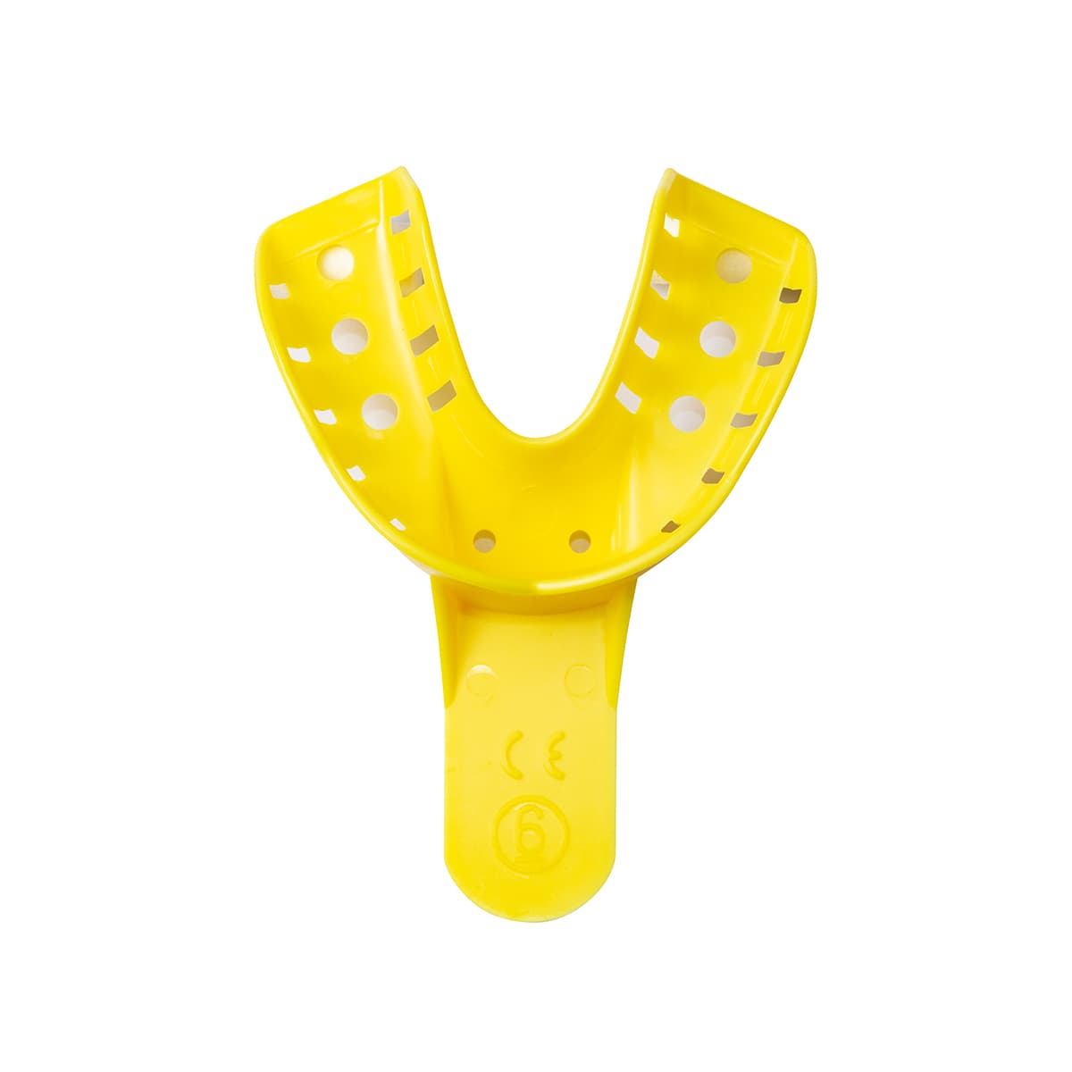 Disposable impression trays yellow ABS plastic impression tray dental impression tray