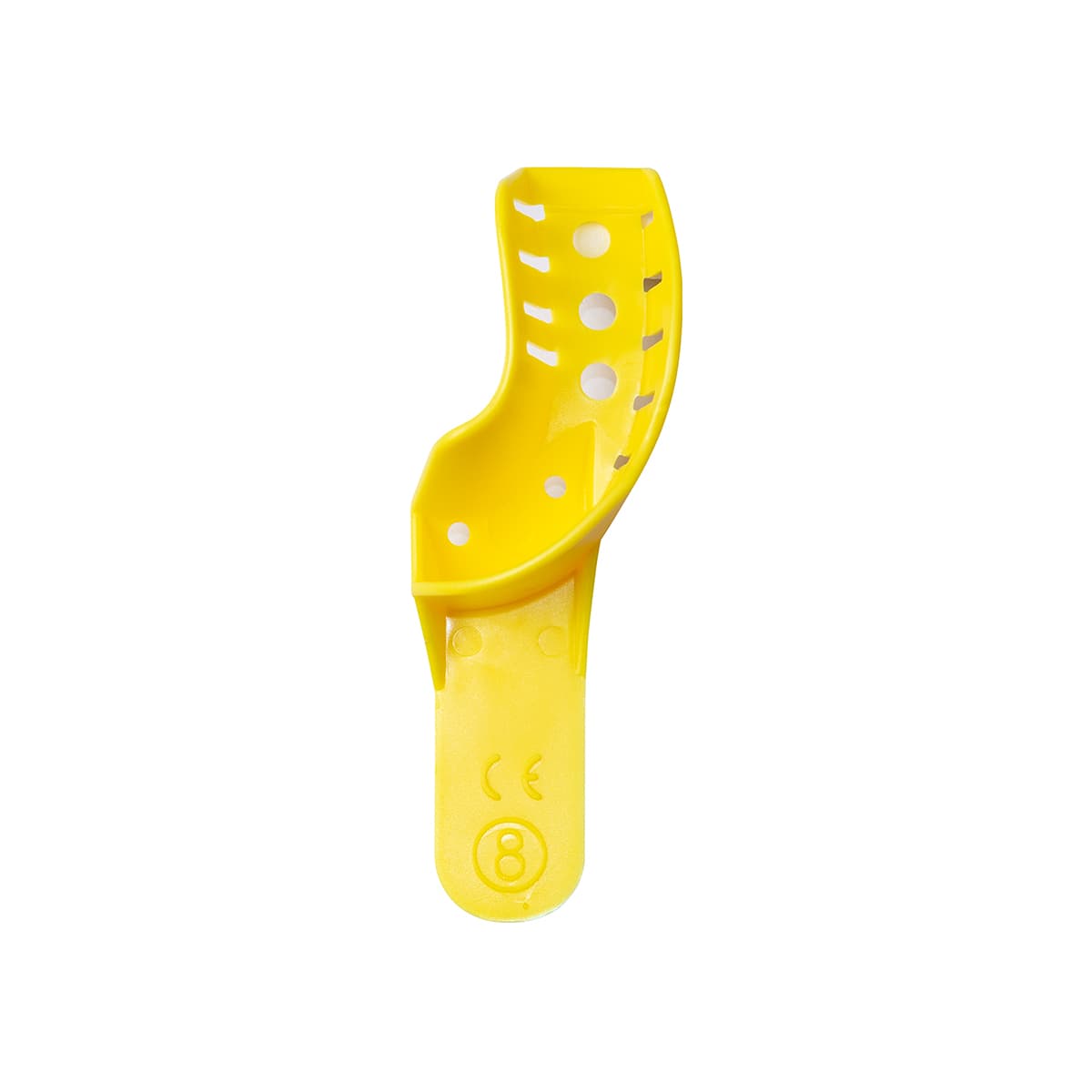 Disposable impression trays yellow ABS plastic impression tray dental impression tray