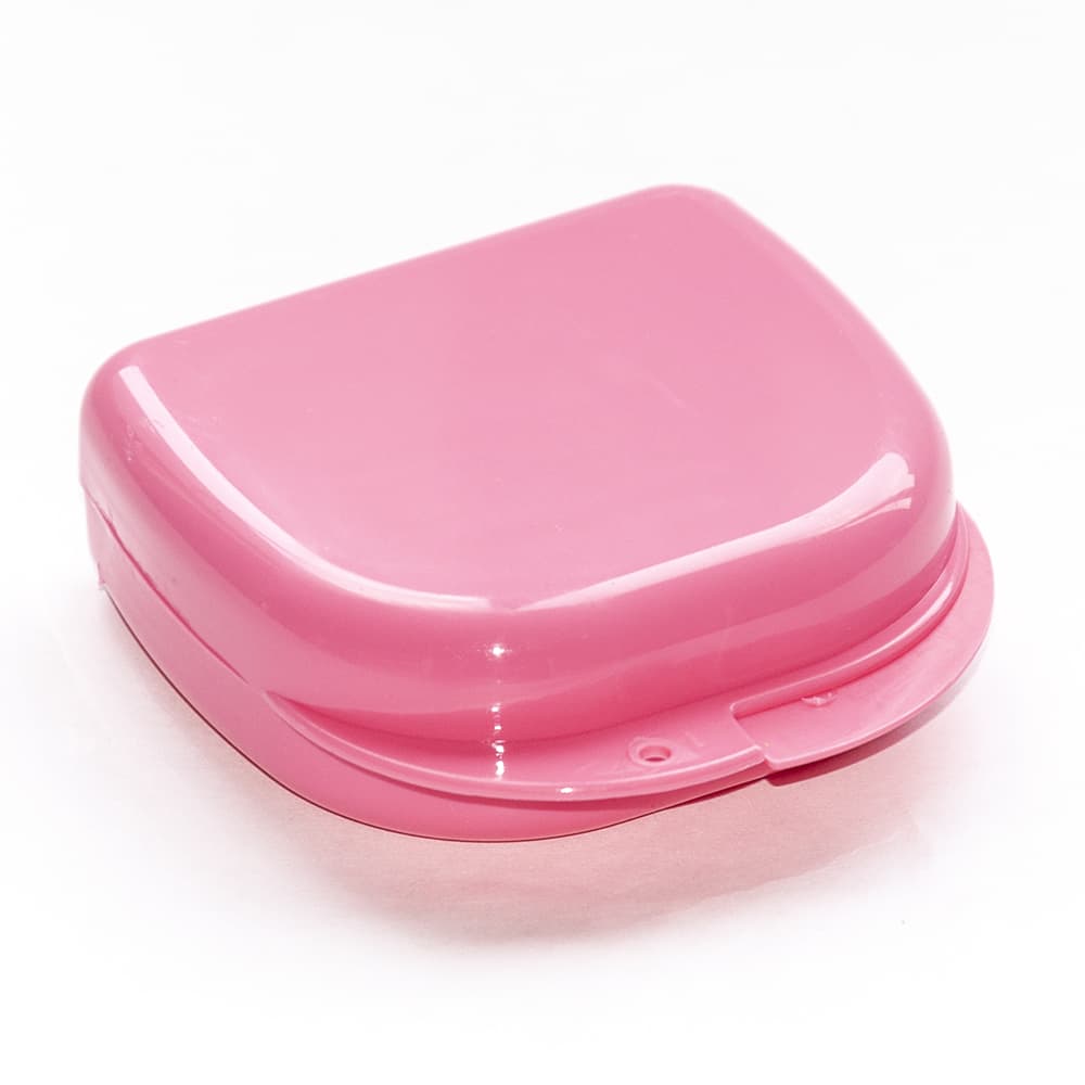 China Wholesale Colorful Plastic Tooth Box/ Dental Containers Various Colorful Orthodontic Dental Retainer Denture