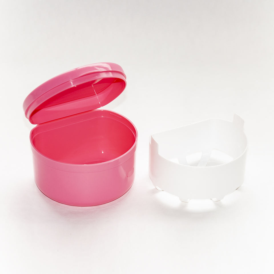 Chinese Factory Supply Dental Denture Plastic Box Denture Tooth Box