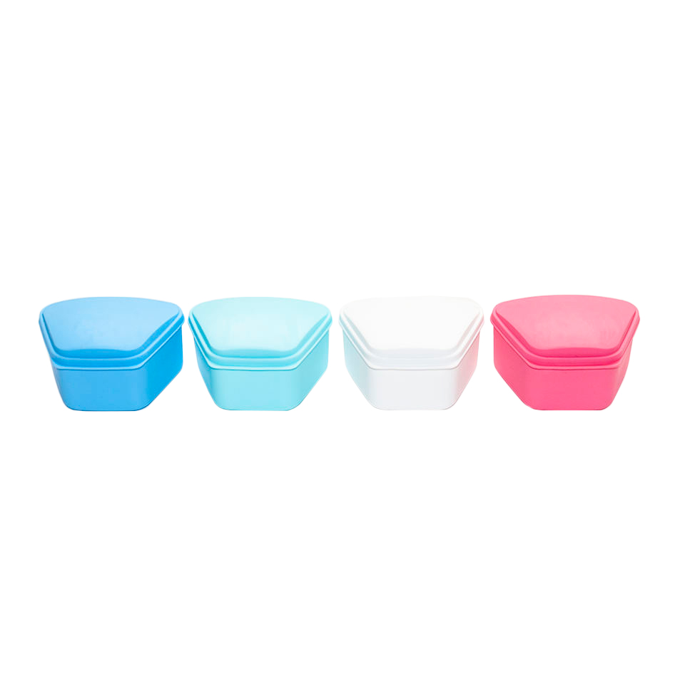 Chinese Customized denture case denture bath box Plastic boxes For Dental