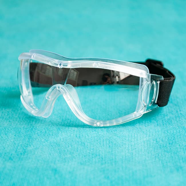 Disposable eye glasses Anti fog UV safety glasses disposable eye protection glasses